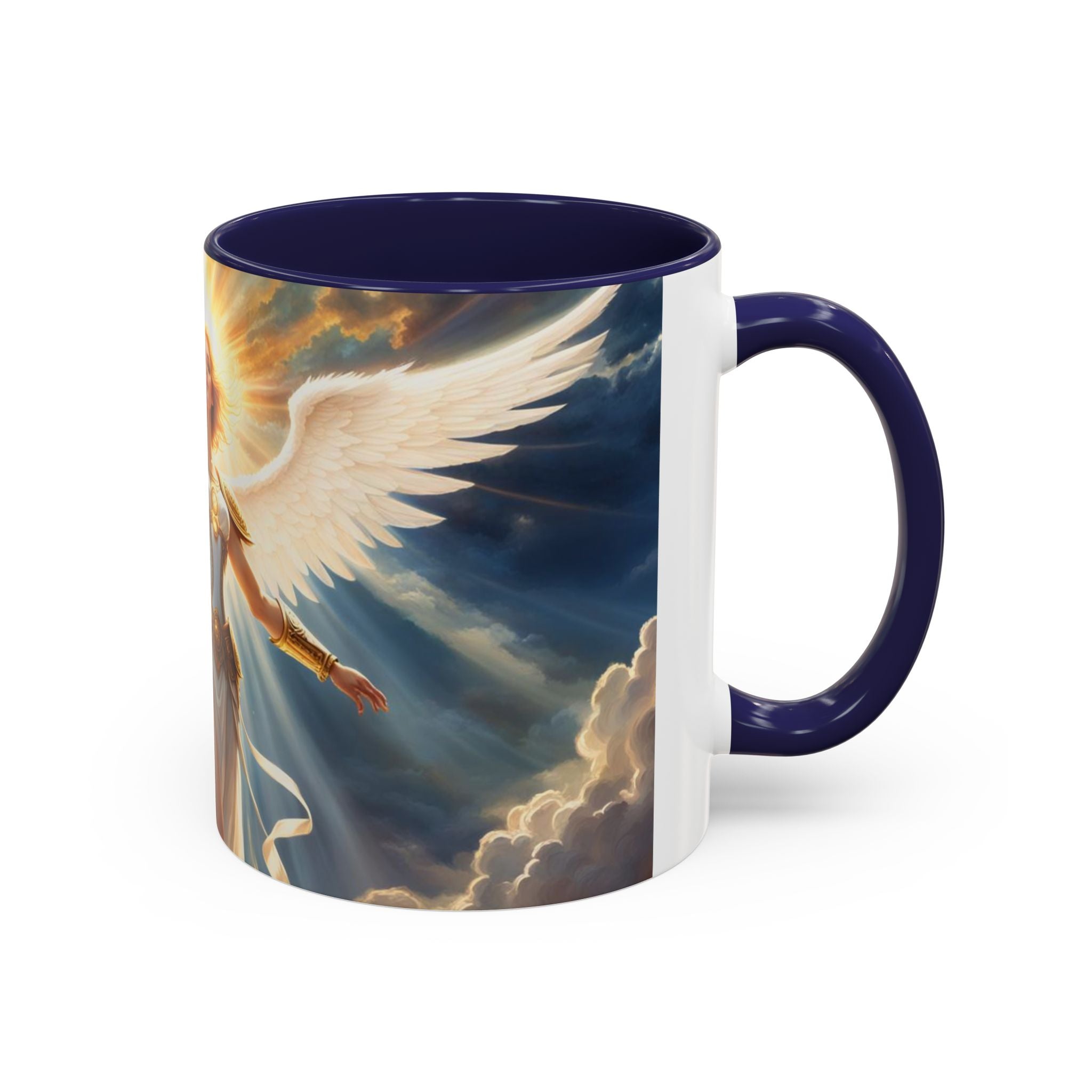 Angel Guardian Coffee Mug — Radiant Warrior Angel 11/15oz Accent Mug